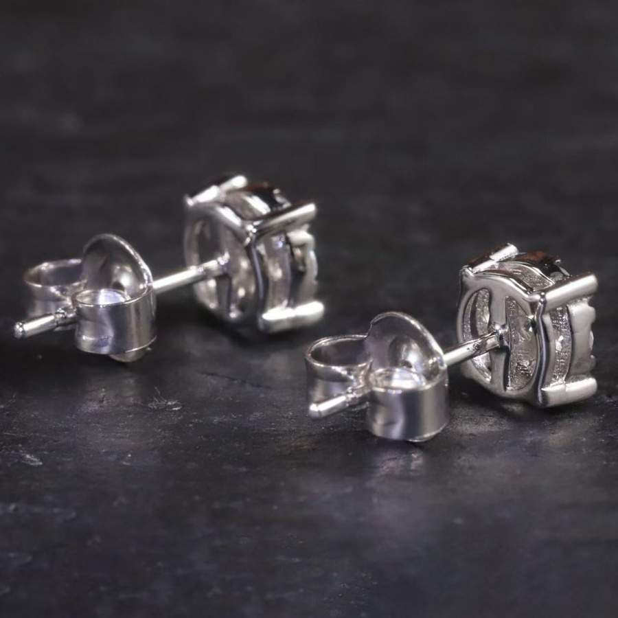 FirstMadam 14K White Gold Stud Earrings 2.0CT VS Lab Grown Diamonds for Wedding Engagement or Anniversary FirstMadam 14K White Gold Stud Earrings 2.0CT VS Lab Grown Diamonds for Wedding Engagement or Anniversary