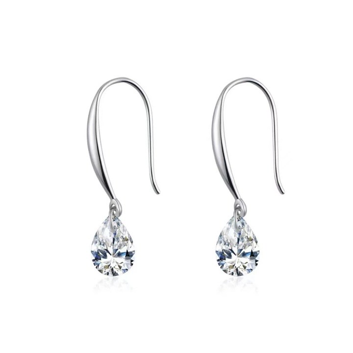 FirstMadam 14K White Gold Earrings 1.3 CT VS Lab Grown Diamonds for Wedding Engagement or Anniversary FirstMadam 14K White Gold Earrings 1.3 CT VS Lab Grown Diamonds for Wedding Engagement or Anniversary