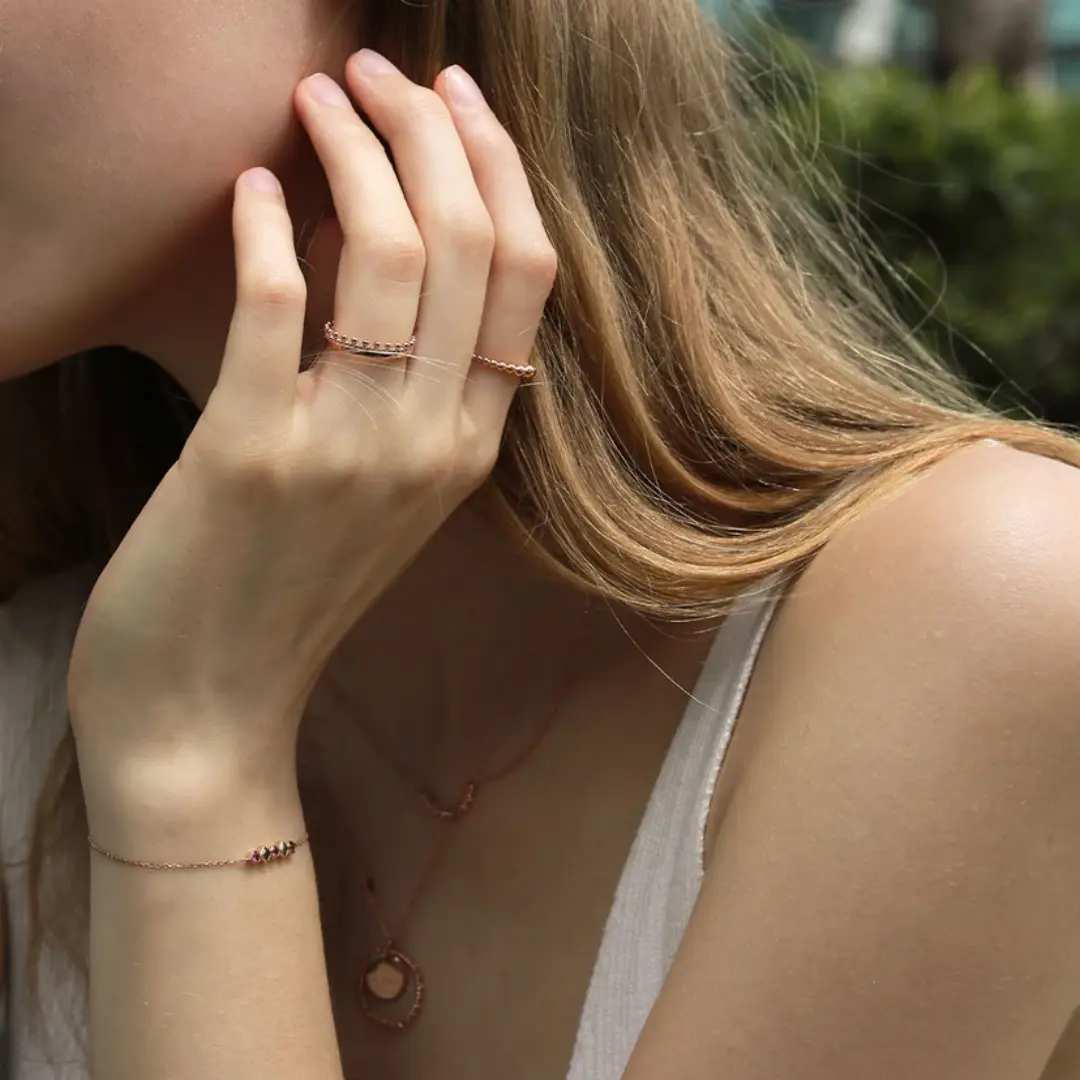 18K Solid Gold Timeless Crown Ring 18K Solid Gold Timeless Crown Ring
