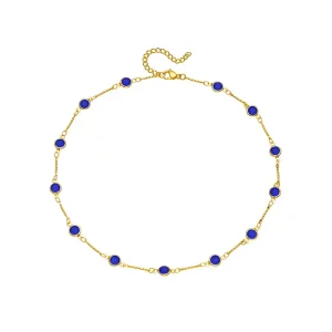 FirstMadam Fashion Brass Layer Zircon Collarbone Chain Women Short Single Necklace Wholesale Price