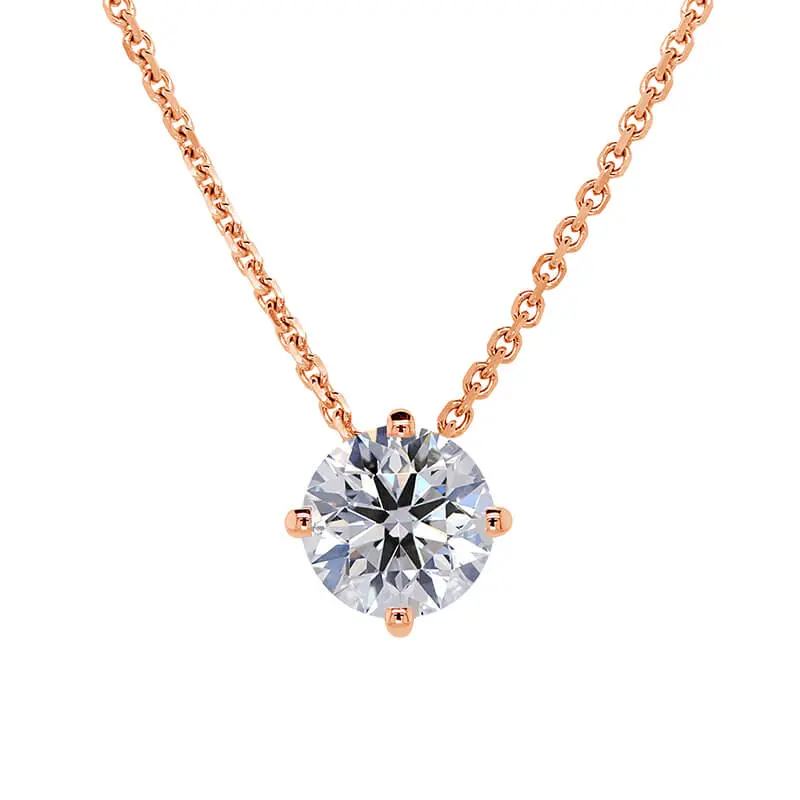 FirstMadam Custom 1CT with IGI Certified Lab Diamond Slider Necklace in 18K Yellow Gold (4) FirstMadam Custom 1CT with IGI Certified Lab Diamond Slider Necklace in 18K Yellow Gold