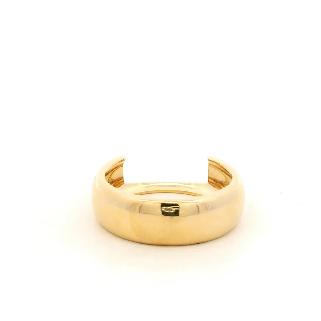 18K GOLD Adjustable Open Ring Minimalist Plain Polished Band Ring Unisex Daily Jewelry 18K GOLD Adjustable Open Ring Minimalist Plain Polished Band Ring Unisex Daily Jewelry