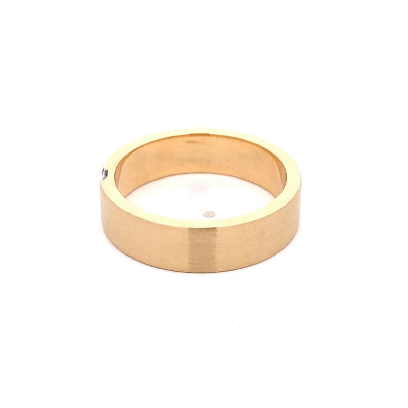 FirstMadam 14K Yellow Gold with Baguette Cut Lab Diamond Men Band Ring--001 FirstMadam 14K Yellow Gold with Baguette Cut Lab Diamond Men Band Ring
